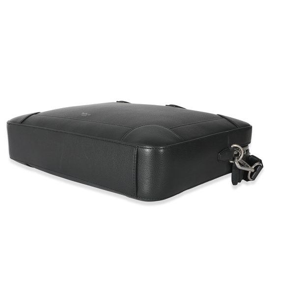 Mulberry Black Classic Grain Belgrave Single Document Holder - Picture 5 of 9